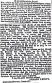 Krefft's Discoverysecond "Letter to the Editor",SMH, 28 January 1870.