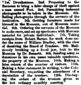 The 12 Charges levelled against Krefft in July 1874.