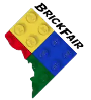 Event logo, bricks shaped like the borders of Washington, D.C.