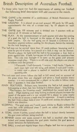 A brief description ofAustralian Football (p.&nbsp;5)