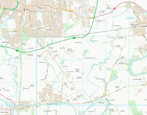 Murder of Ann Heron is located in SE Darlington