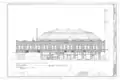 Adjoining Odd Fellows Auditorium (diagram of street front and rooftop of atrium)