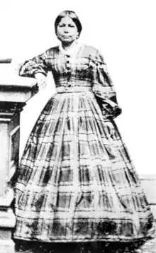 Baker during her youth