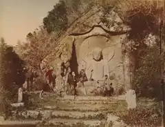 Buddha statue at Hakone, Japan