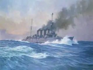 HMS&nbsp;Southampton at the Battle of Jutland, 31 May 1916