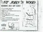 St. John's Wood Hill 'Land for Sale' Advertisement in the local Westside News, Wednesday 23 July 1986.