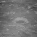 Firsov Q crater from Apollo 11