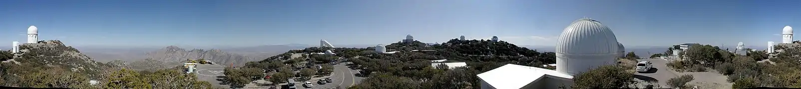 380° panorama of Kitt Peak from the Warner and Swasey Observatory