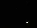Moon, Venus and Jupiter