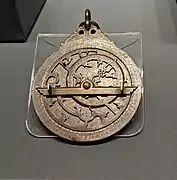 An astrolabe from the Mamluk Sultanate dated 1282