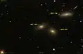 NGC 1192 and nearby galaxies (SDSS)