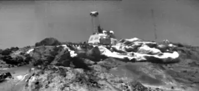 Image taken from the rover's left front camera.