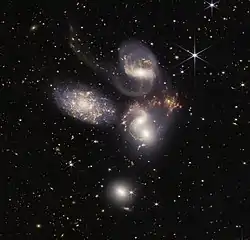 Image mosaic of Stephan's Quintet