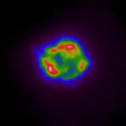 IXPE X-ray image of the supernova remnant Cassiopeia&nbsp;A