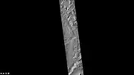 Eastern edge of Janssen Crater, as seen by CTX camera (on Mars Reconnaissance Orbiter).