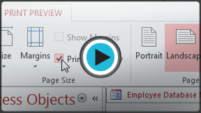 Launch "Printing Reports" video!