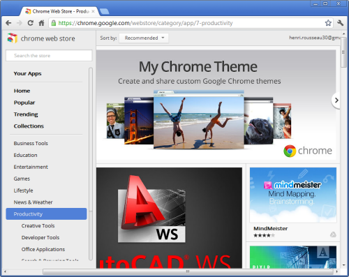 Screenshot of Google Chrome