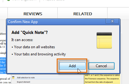 Screenshot of Google Chrome