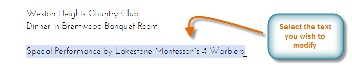Screenshot of Google Documents