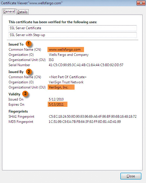 SSL Certificate for Firefox