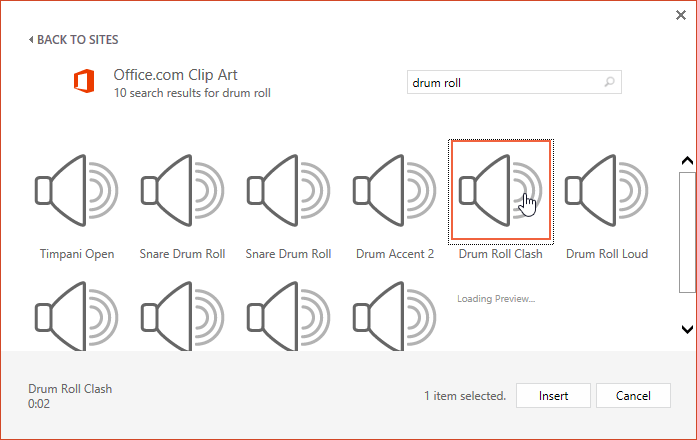 Screenshot of PowerPoint 2013