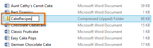 Screenshot of Windows 8