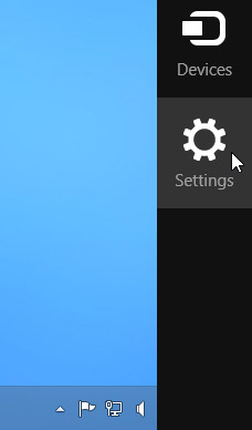 Screenshot of Windows 8