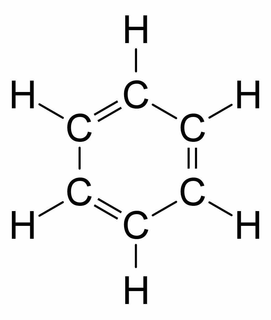 Kekulé structure for benzene