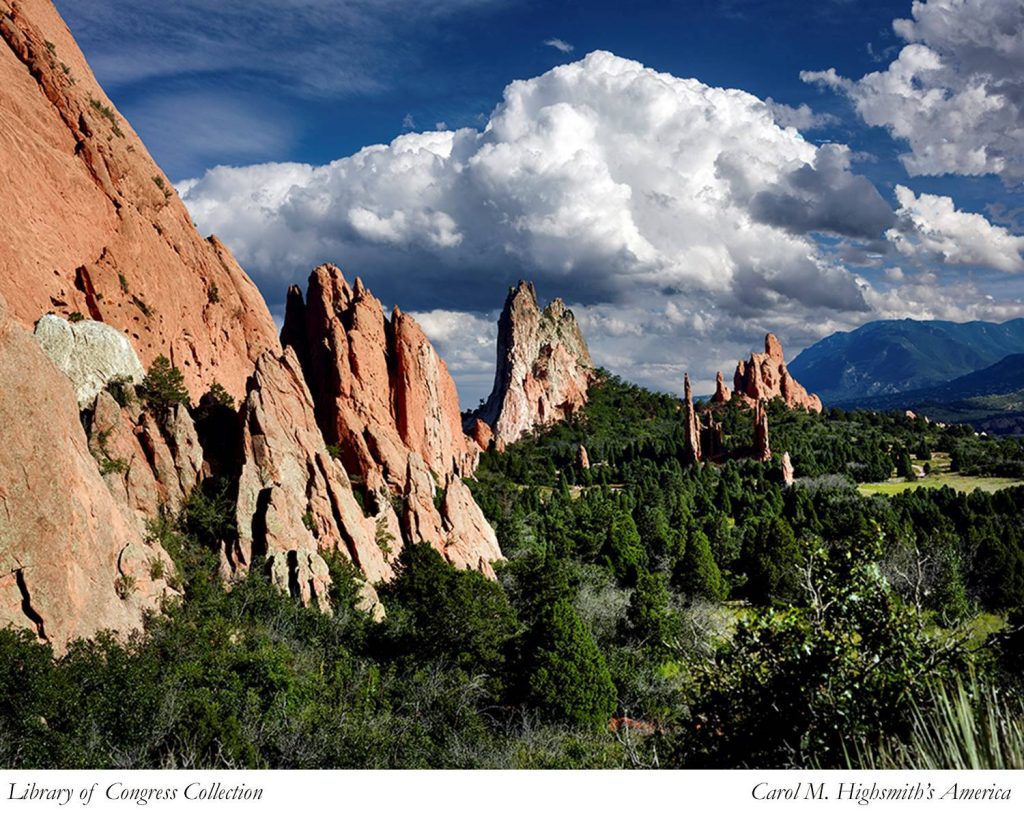 Garden of the Gods in Colorado Springs, Colorado