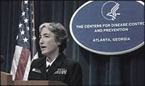 Dr. Anne Schuchat, speaking to reporters at a CDC news conference.