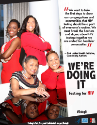 Doing It poster thumbnail - First Ladies