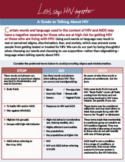 Stigma Language Guide