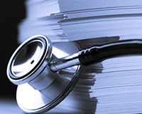 photo of a stethoscope