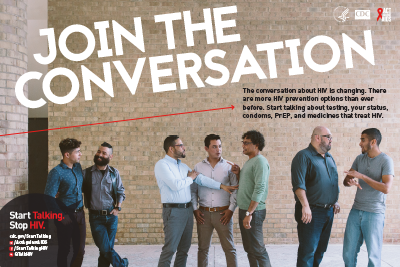 poster thumbnail - Join tthe Conversation, group of people