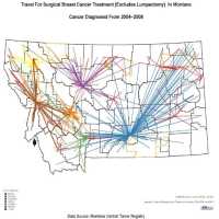 Travel For Surgical Breast Cancer Treatment (Excludes Lumpectomy) In Montana
