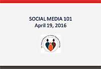 Social Media 101 - A Webinar Presented by: Alfonso Pernía, Natacha Ginocchio, and Jeannine Hunter