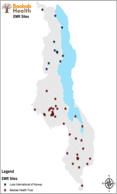 Malawi’s National EMRS operates in all regions of the country.