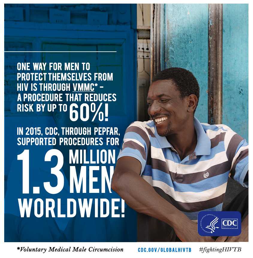 One way for men to protect themselves from HIV is through VMMC*