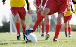 photo: soccer players