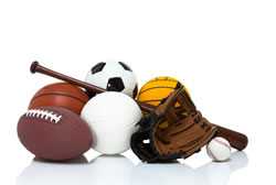 photo: sports equipment
