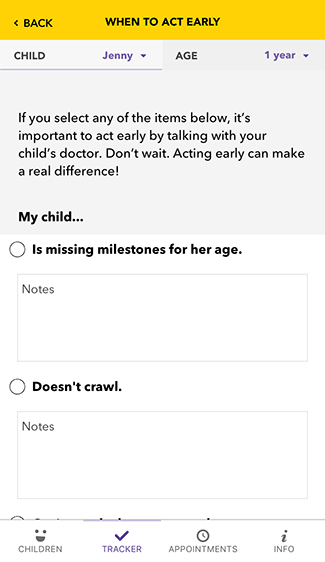 Act Early Screenshot