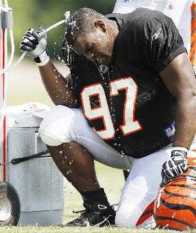 Photo: Geno Atkins in his Bengals Jersey