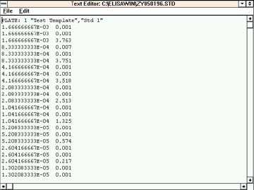 Figure 23. Edit window from Module7 - Edit Data Files.
