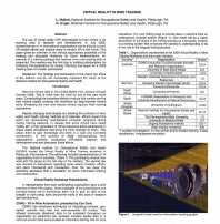 Image of publication Virtual Reality in Mine Training