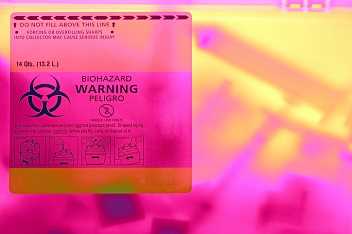 Biohazard warning