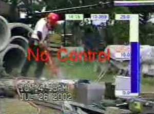 Jackhammer without Engineering Controls video