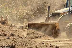 Bulldozing Back Dirt