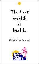 Take the Stairs Message: The first wealth is health