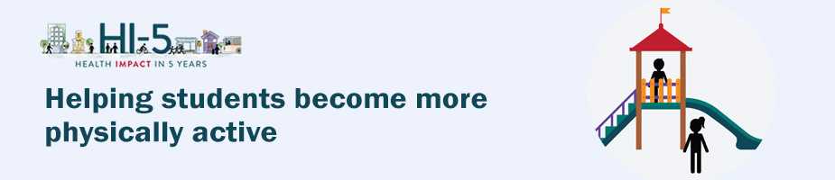 School Based Programs to Increase Physical Activity Banner