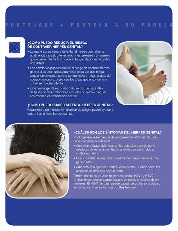 Herpes genital: la realidad - Folleto page 2